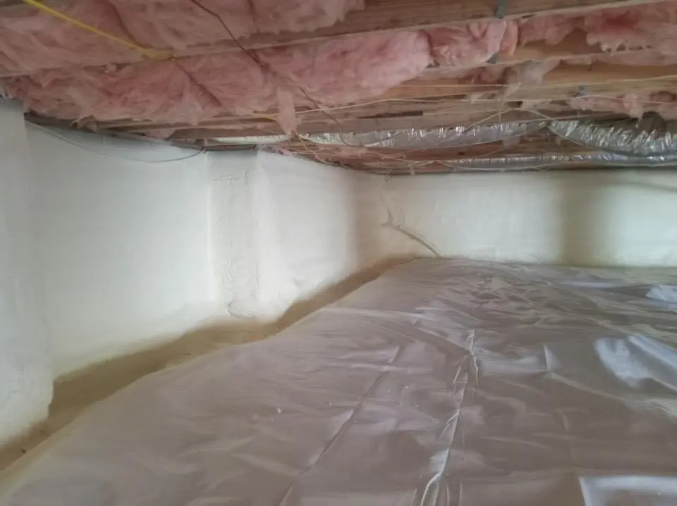 Crawl space encapsulation with closed-cell spray foam for Spray Foam Roofing Repair in Carson City